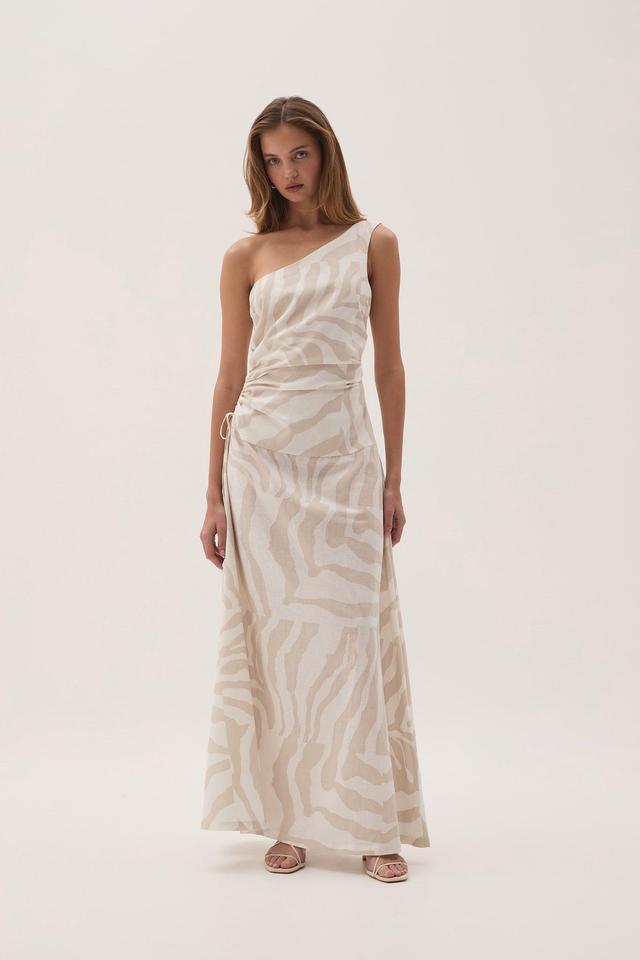 Daze One Shoulder Maxi Dress Product Image