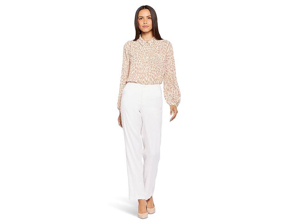 NYDJ Marilyn Trousers (Optic ) Women's Casual Pants Product Image