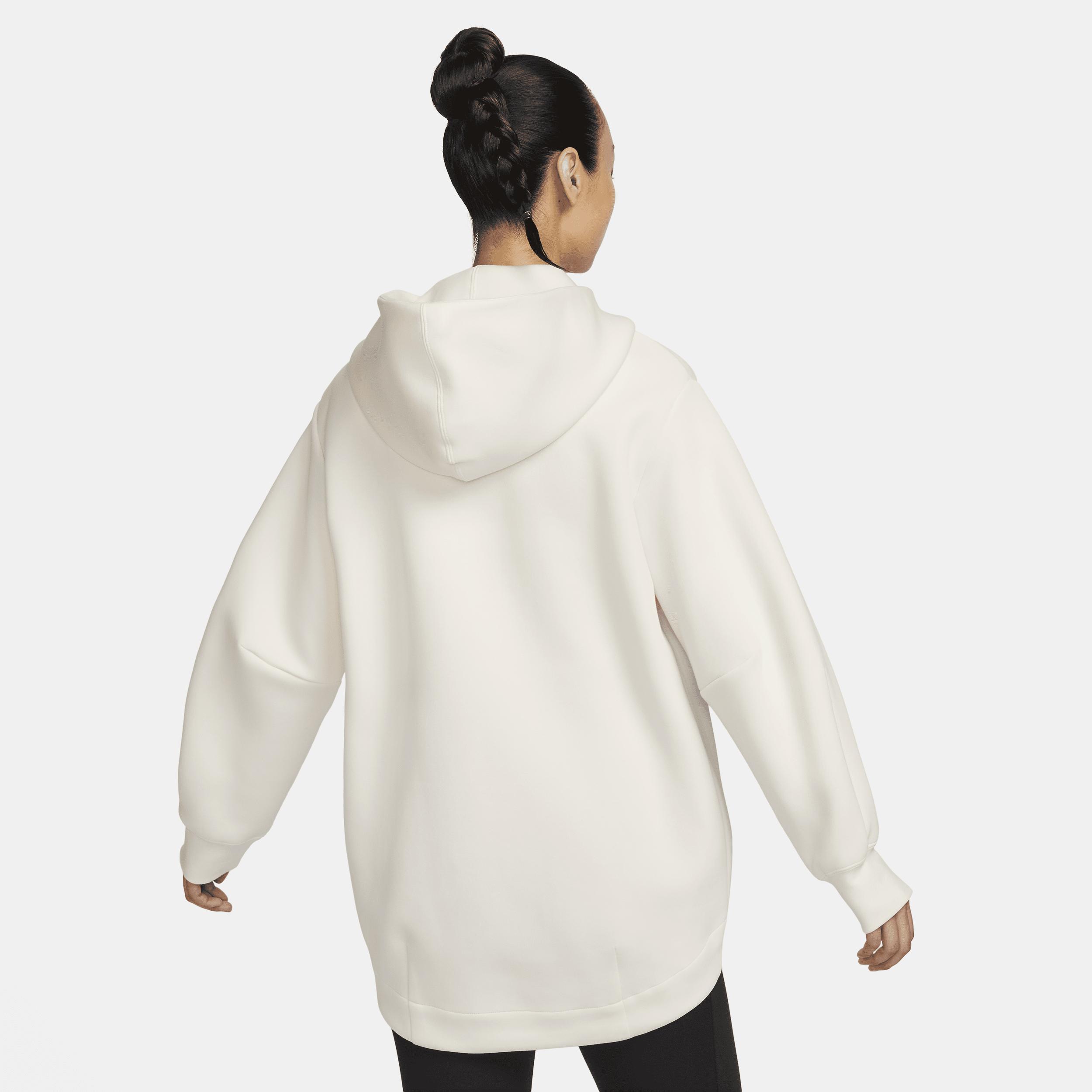 Women's Nike Sportswear Tech Fleece Oversized Full-Zip Hoodie Cape Product Image