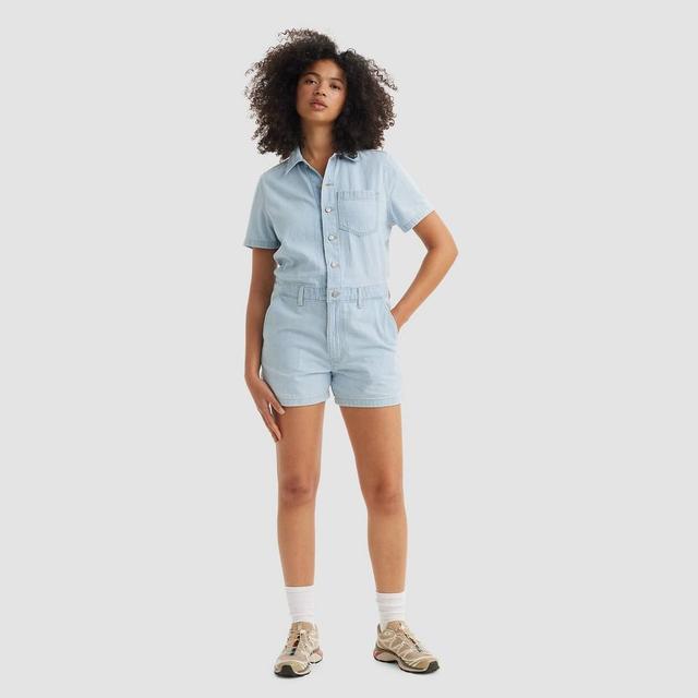 Levis Womens Short Sleeve Romper - Enjoy the Ride Product Image