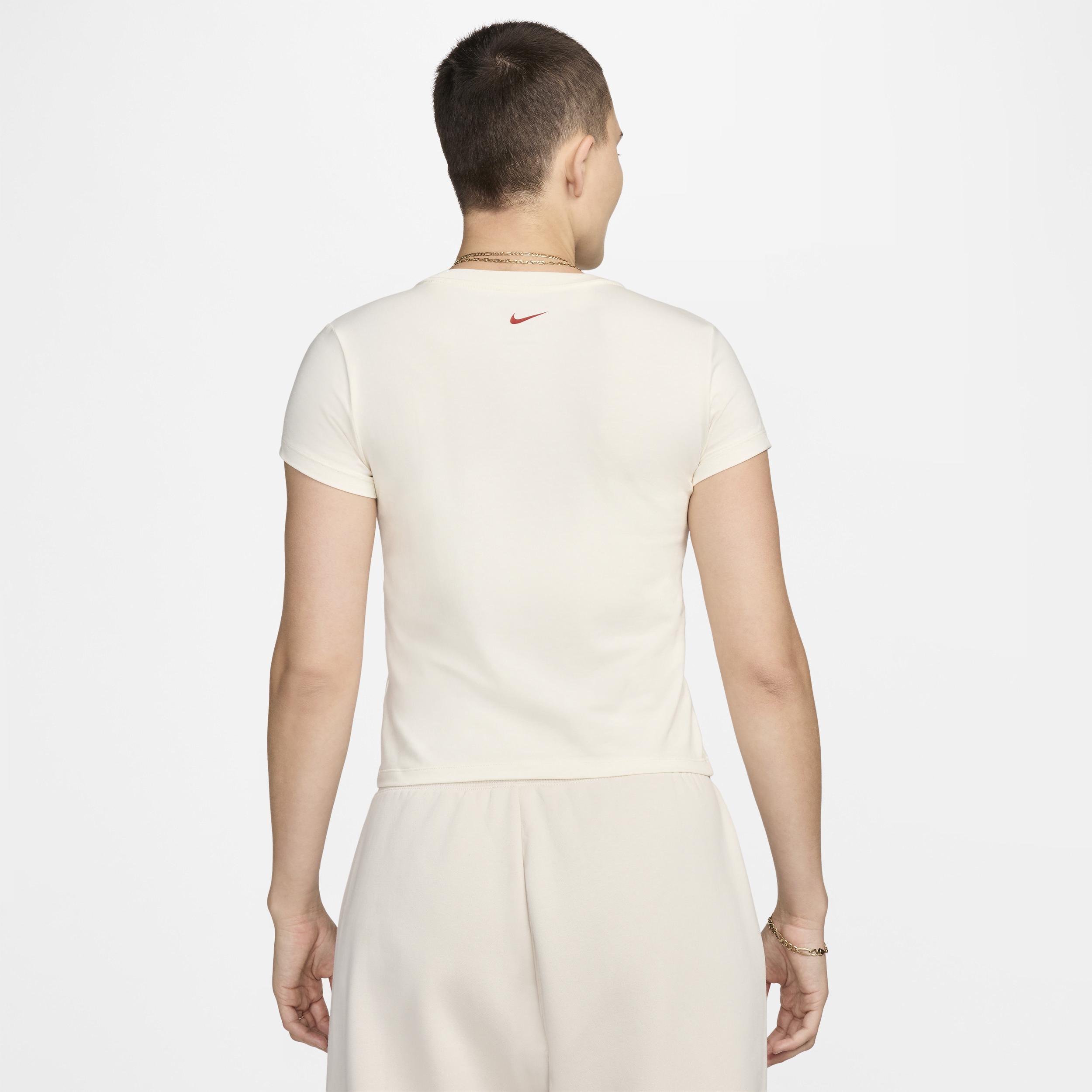 Women's Nike Sportswear Chill Knit Cropped T-Shirt Product Image