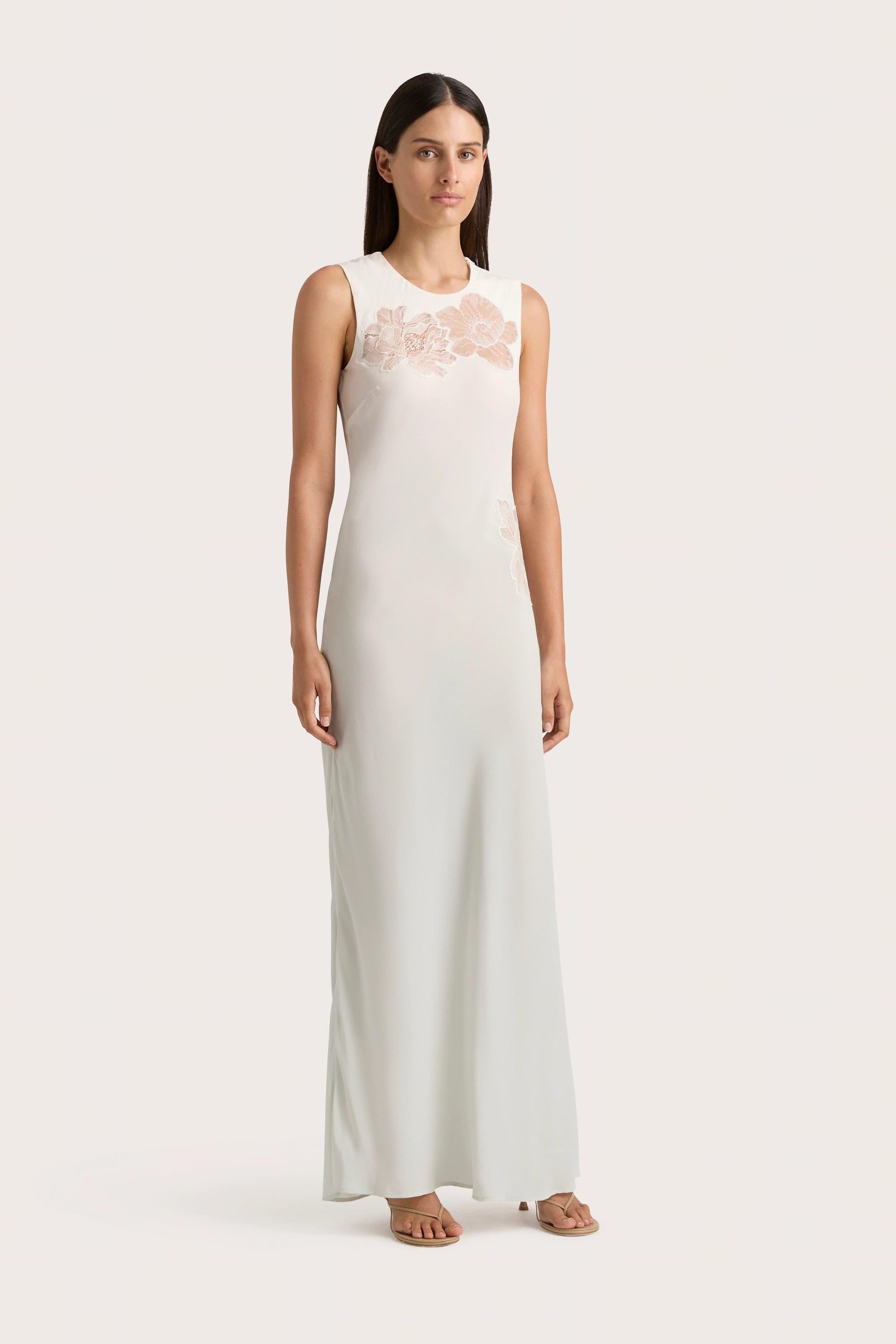 Biarritz Tank Maxi Dress Foam Ombre - Final Sale Product Image