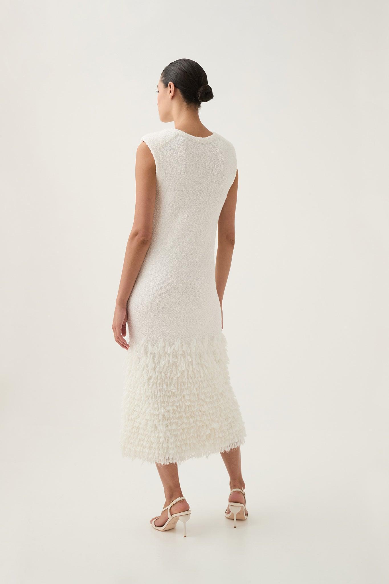 Dimension Knit Midi Dress Product Image