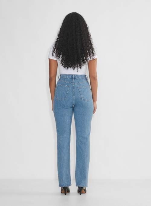 rowan curve-fit super hi-rise straight jean Product Image