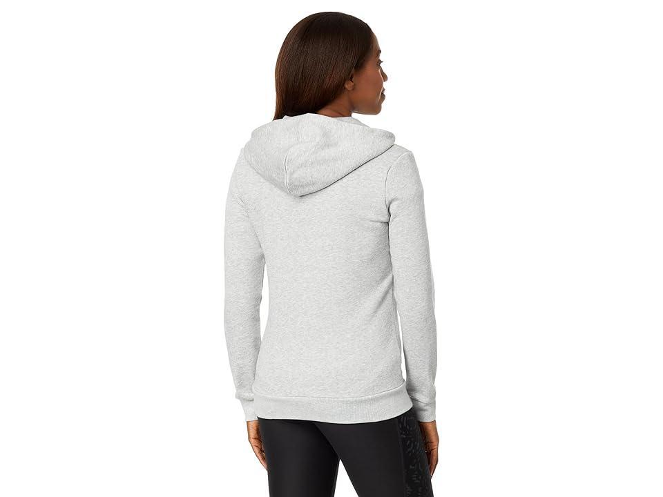 PUMA Essentials Small Logo Full Zip Hoodie (Light Heather) Women's Clothing Product Image