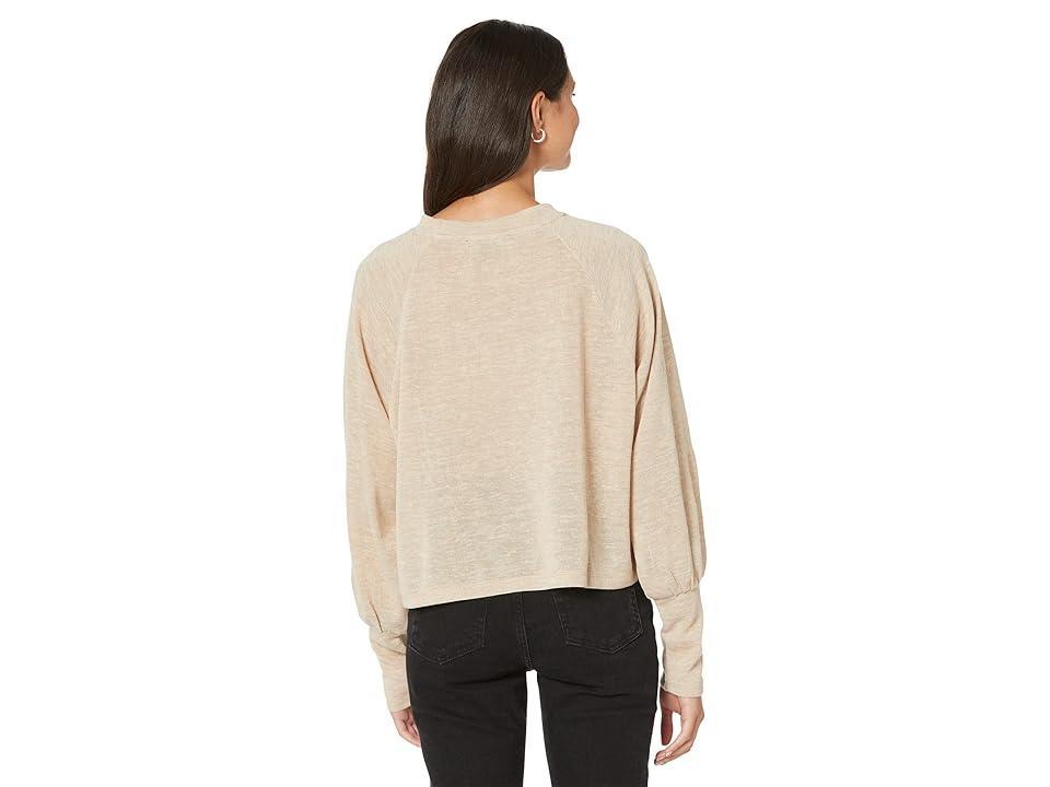 Sanctuary High Hopes Knit Top (Toasted Oats) Women's Clothing Product Image