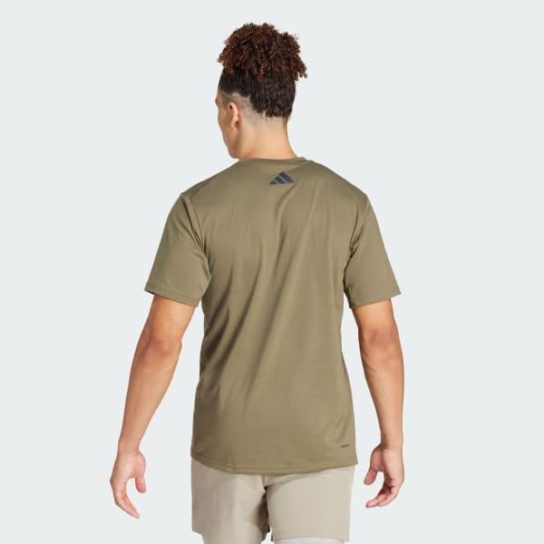 Train Essentials Seasonal Brand Love Camo Tee Product Image