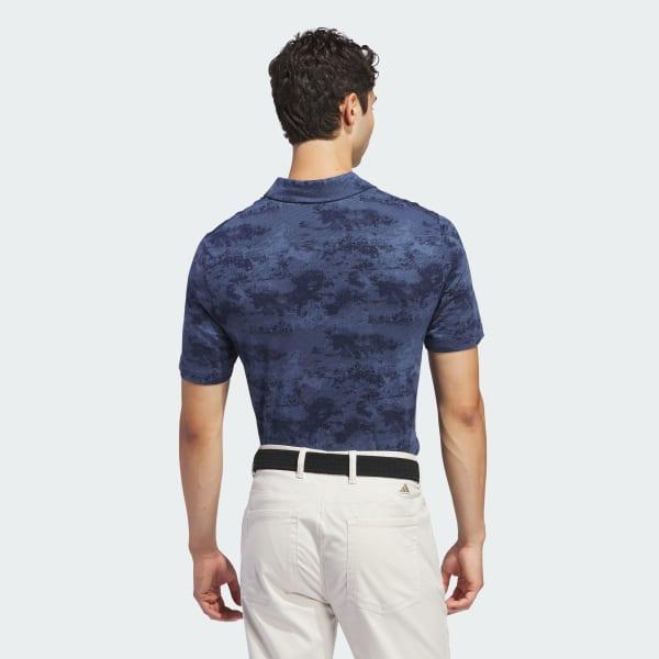 Go-To Printed Mesh Polo Shirt Product Image