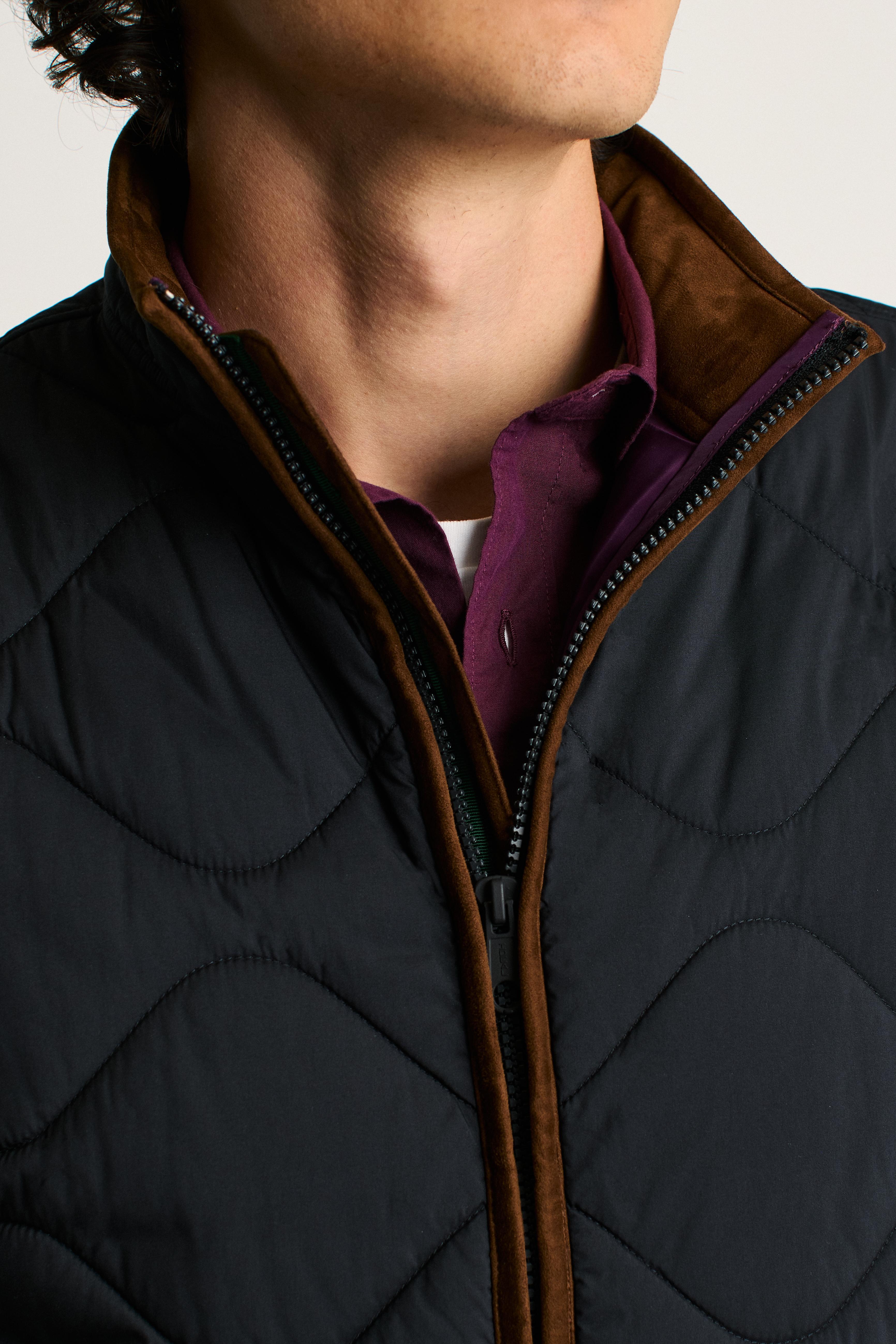 The Quilted Nylon Vest Product Image