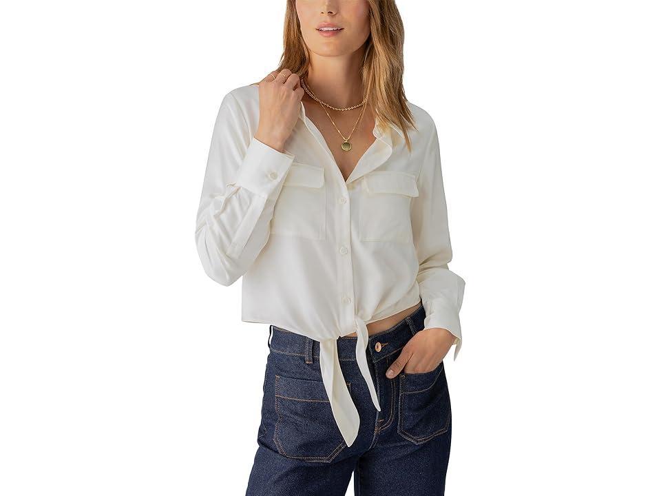 Sanctuary Lifetime Shirt (Chalk) Women's Clothing product image