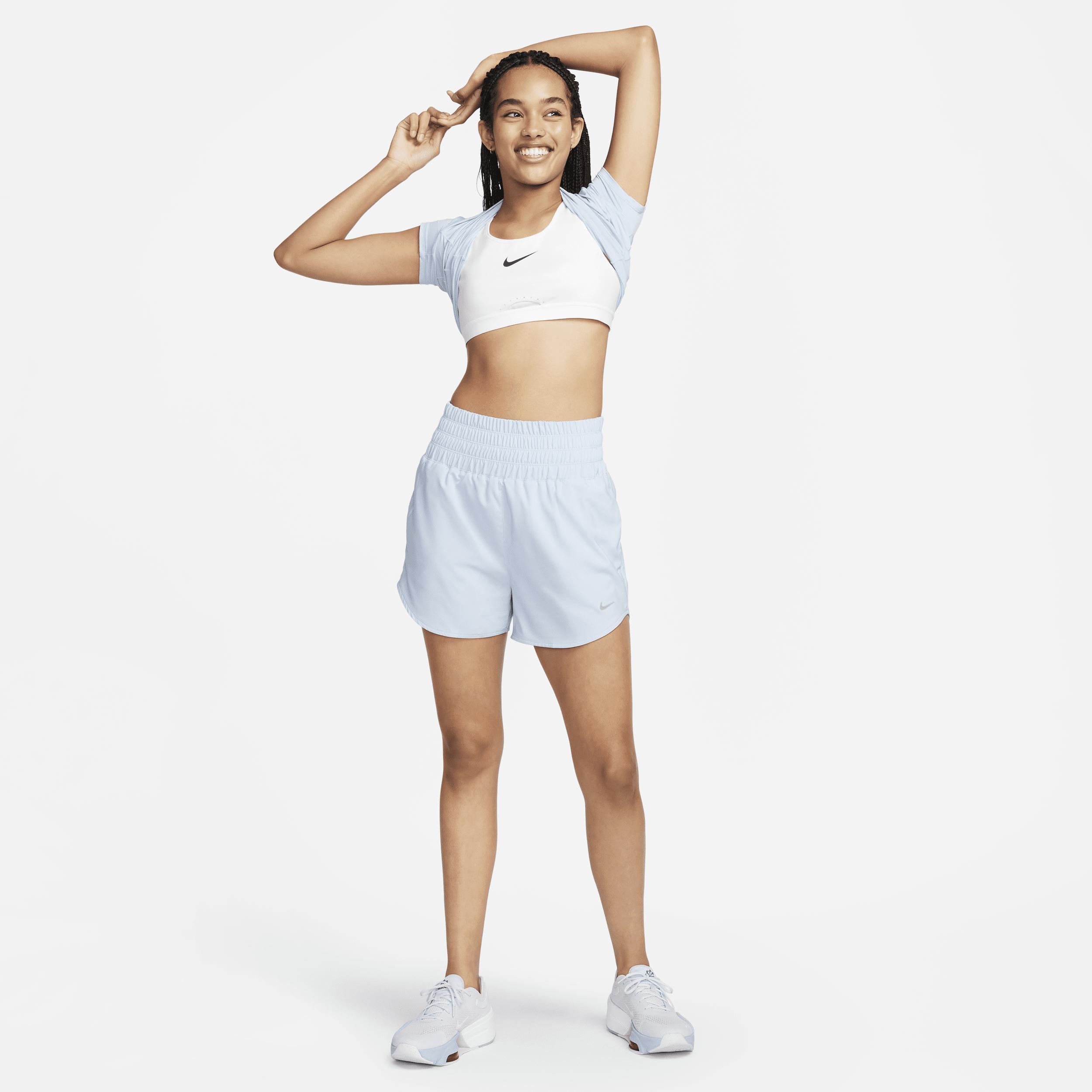 Nike Women's One Dri-FIT Ultra High-Waisted 3" Brief-Lined Shorts Product Image