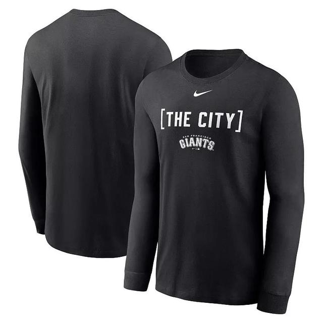 Mens Nike San Francisco Giants Local Nickname Long Sleeve T-Shirt Product Image