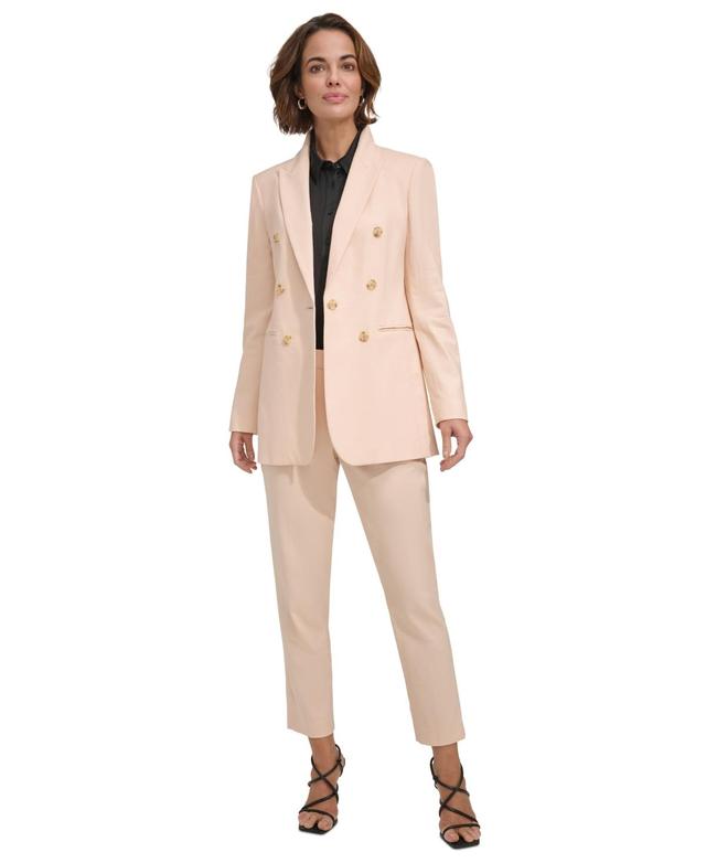 Dkny Womens Linen-Blend Jacket Product Image