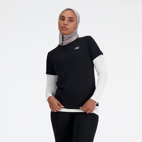 New Balance Women's Sport Essentials Heathertech T-Shirt Product Image