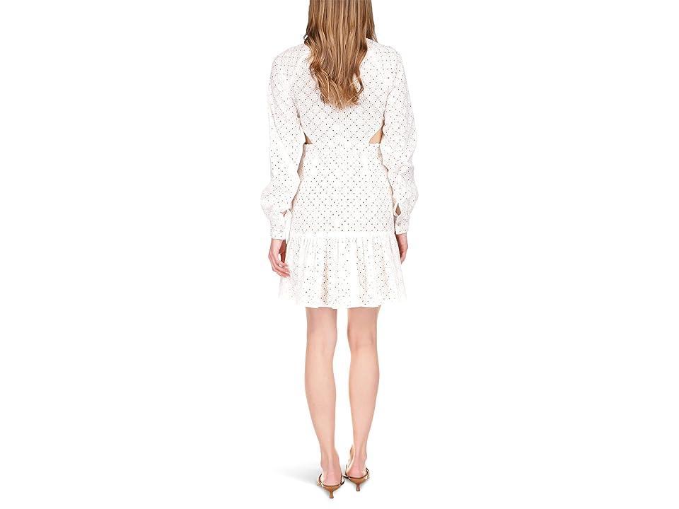 MICHAEL Michael Kors Geo Eyelet Dress Women's Dress Product Image