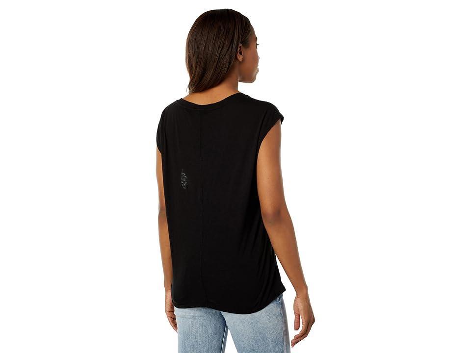 LAmade Zuma Sleeveless Tee in Slub Jersey Women's Clothing Product Image