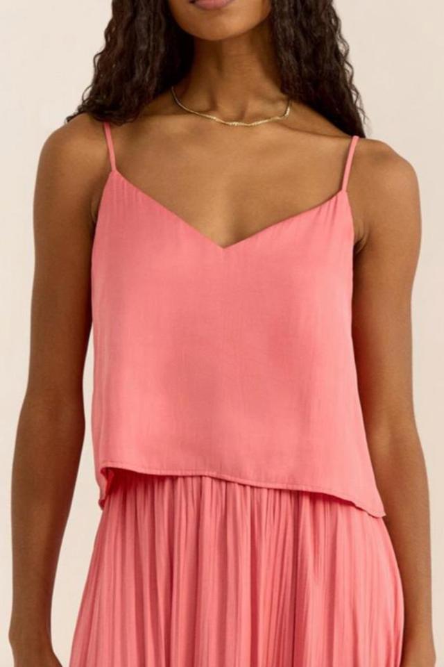 Fiore Luxe Sheen Cropped Tank Product Image