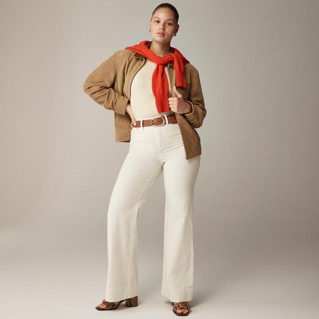 Wide-leg corduroy trouser Product Image