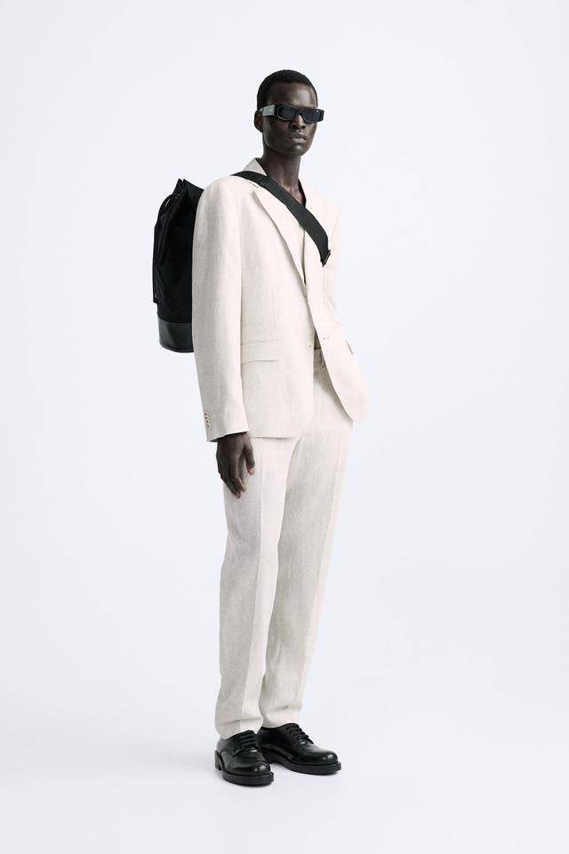 SUIT JACKET IN 100% LINEN Product Image