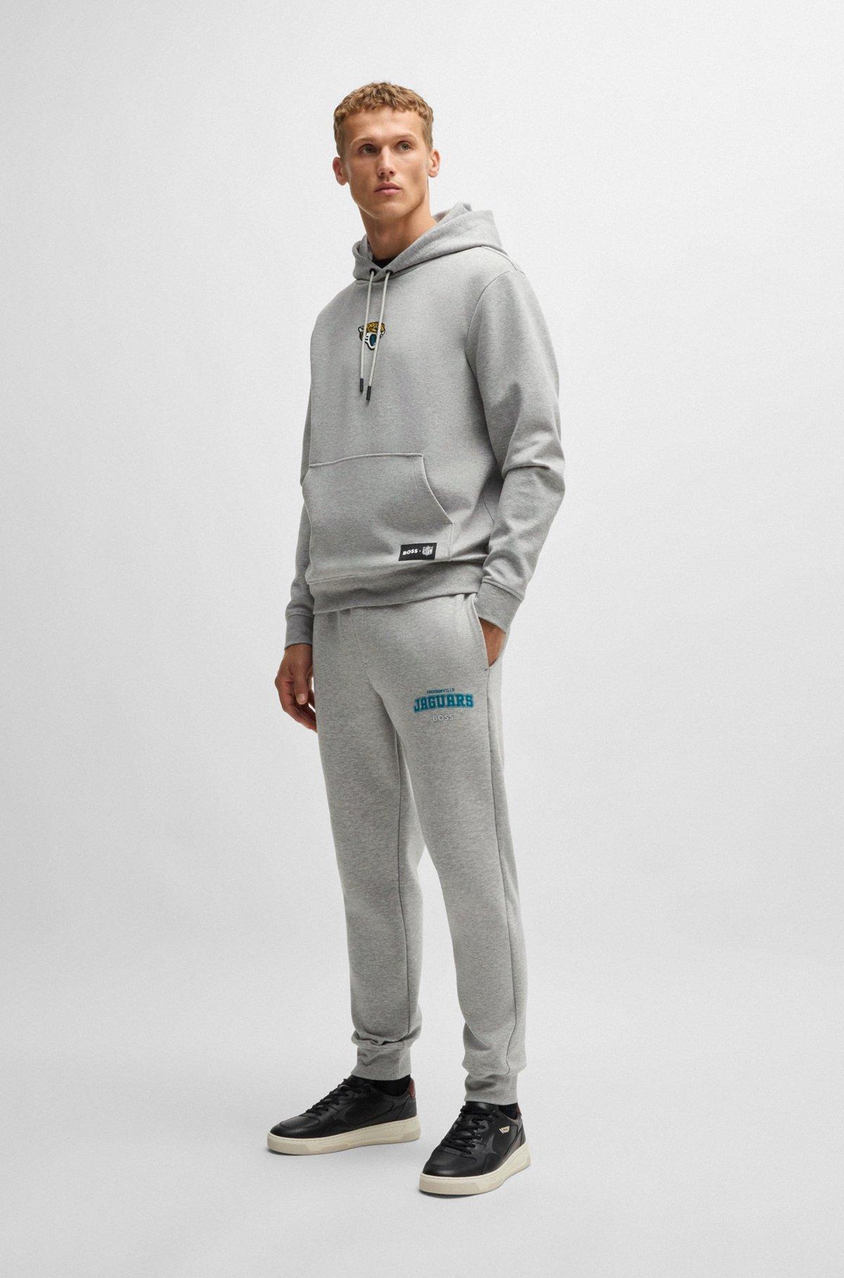 BOSS x NFL signature-tape tracksuit bottoms with special branding Product Image