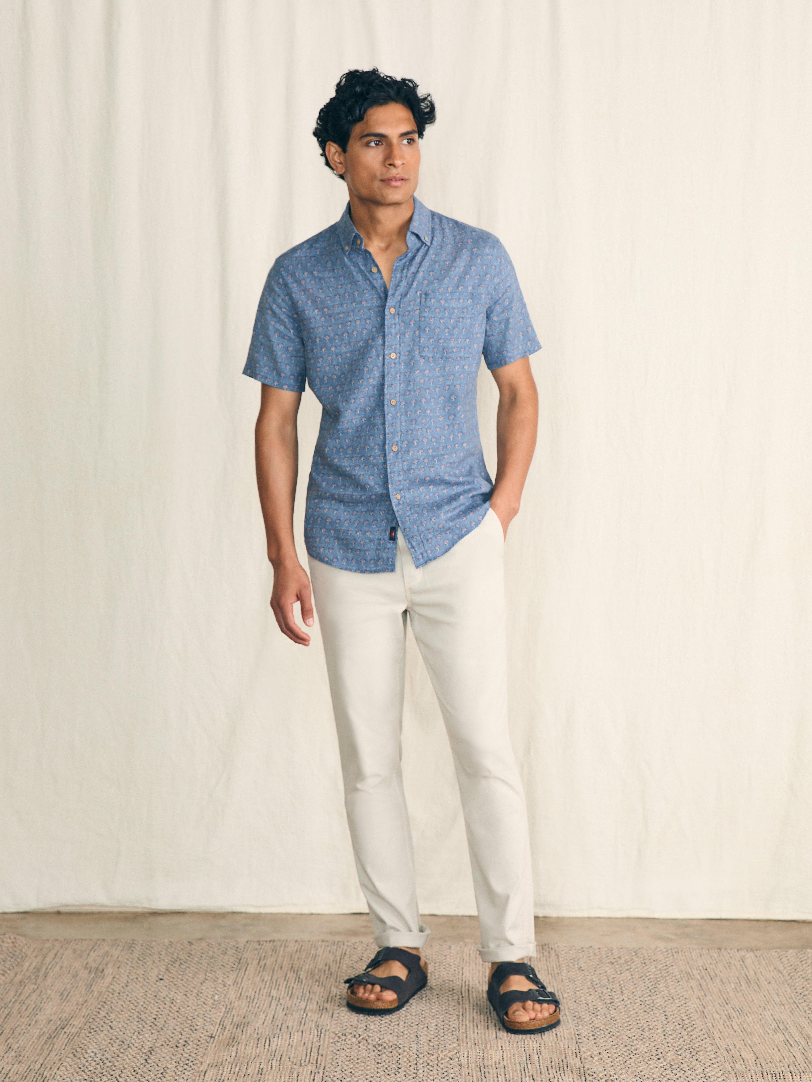 Short-Sleeve Breeze Shirt - Paradise Palm Male Product Image