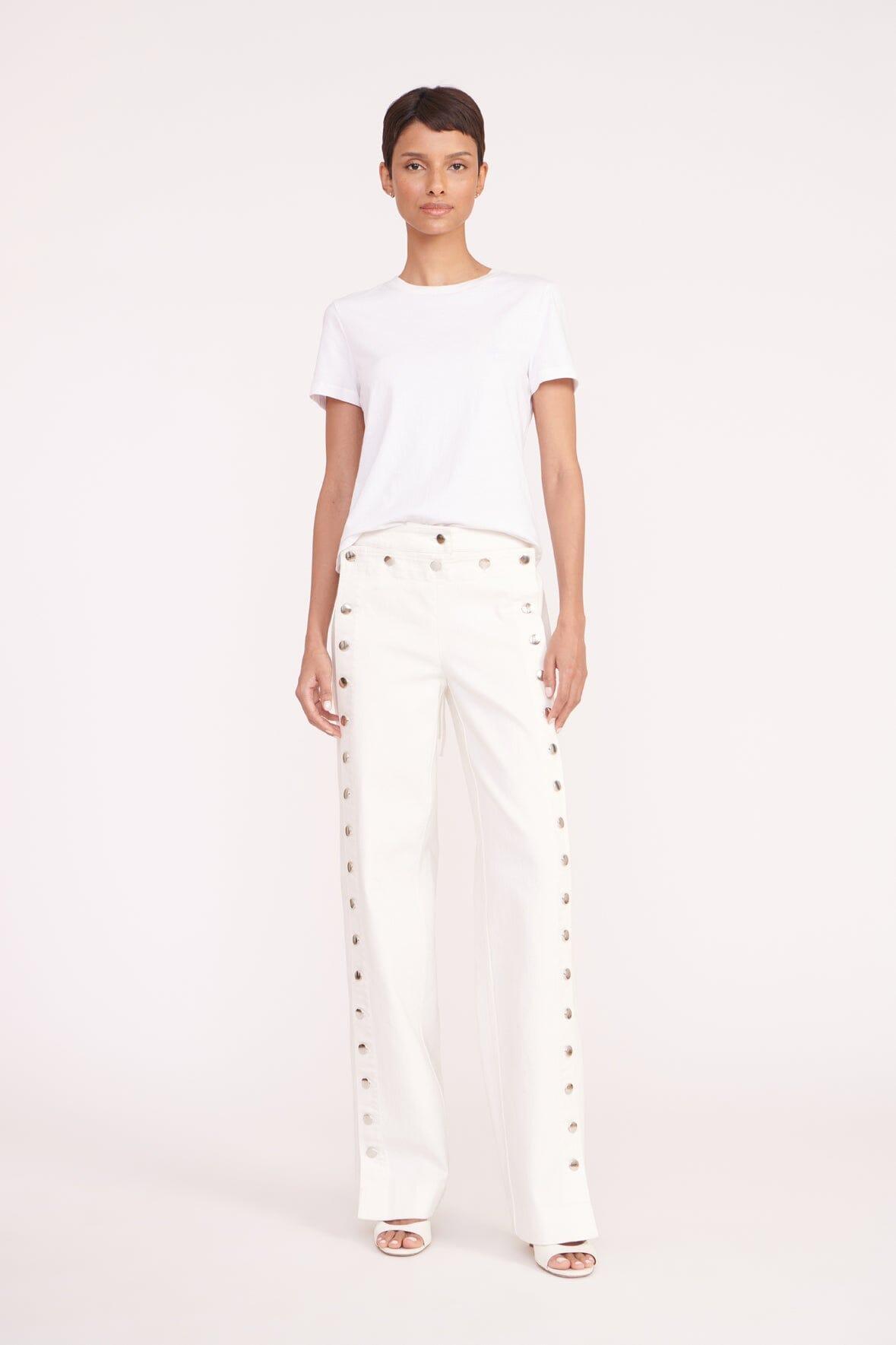 CARTER PANT | WHITE Product Image