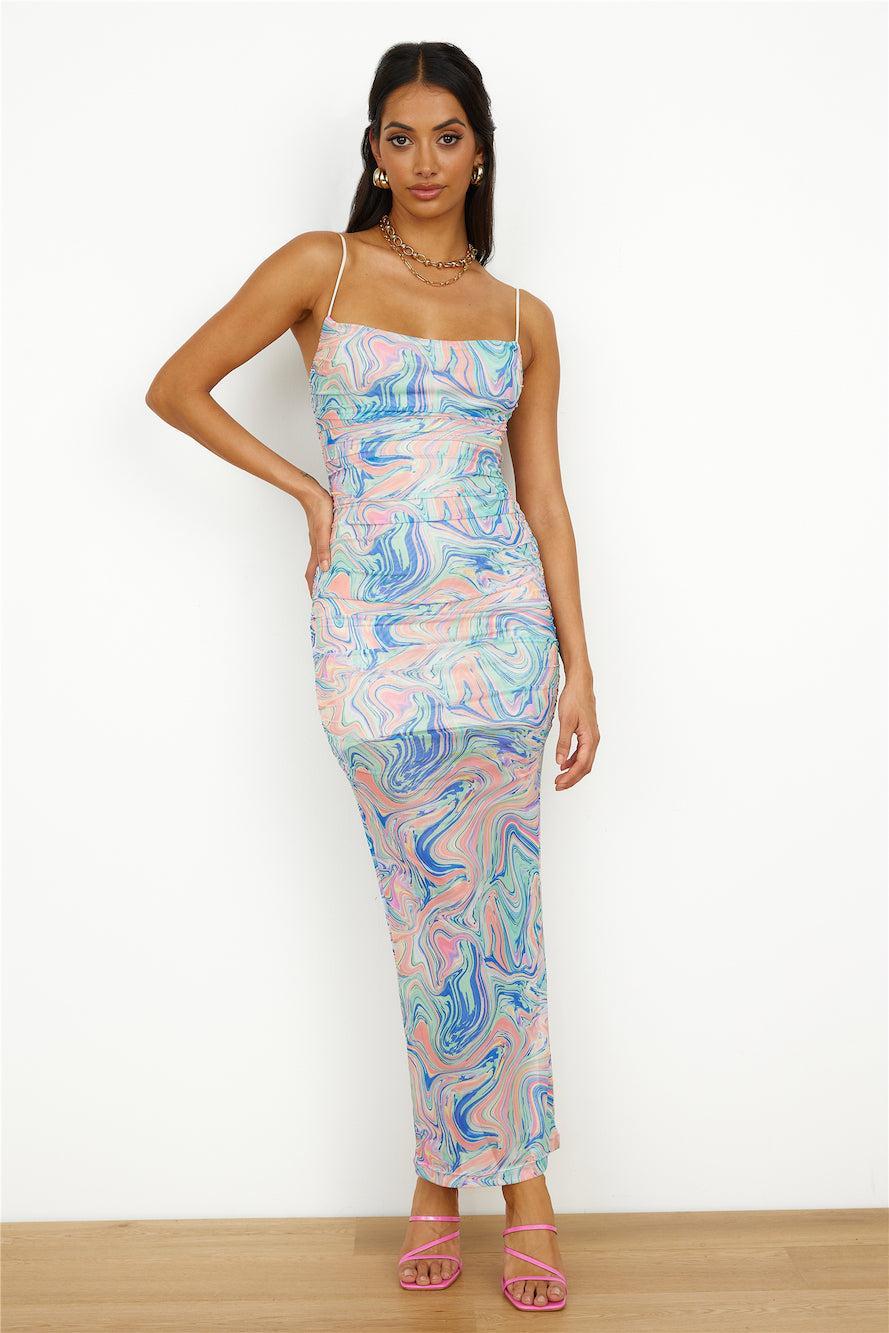 Pretty Dream Maxi Dress Mint Product Image