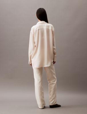 Classic Button-Down Tunic Shirt Product Image