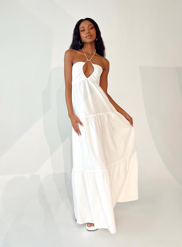 Lincoln Maxi Dress White Product Image