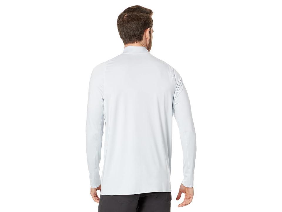 Oakley Gravity Range 1/4 Zip Pullover Heather) Men's Clothing Product Image