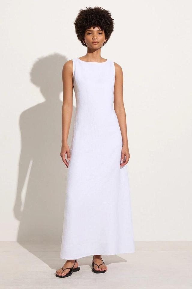 Nahna Maxi Dress White - Final Sale Product Image