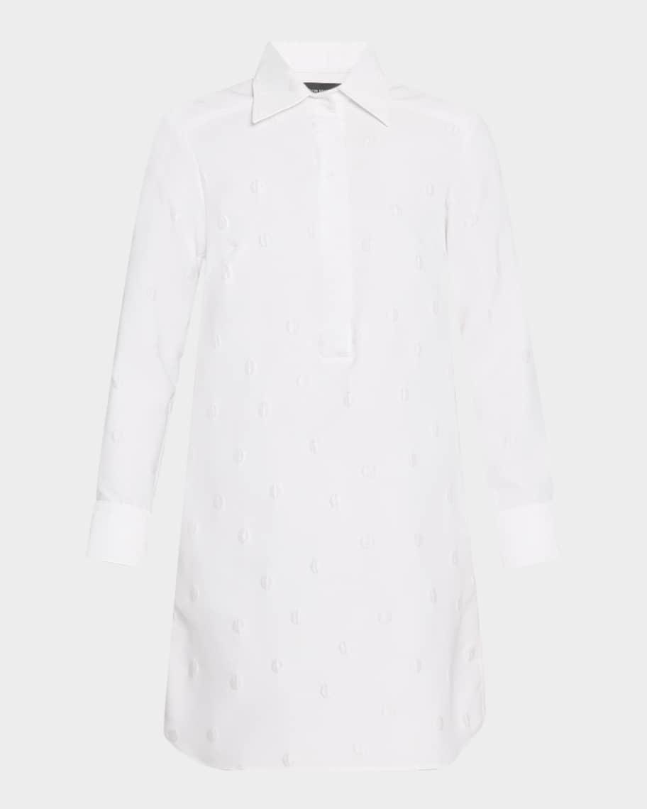 The Lola Polo Tunic Shirt Dress  Product Image