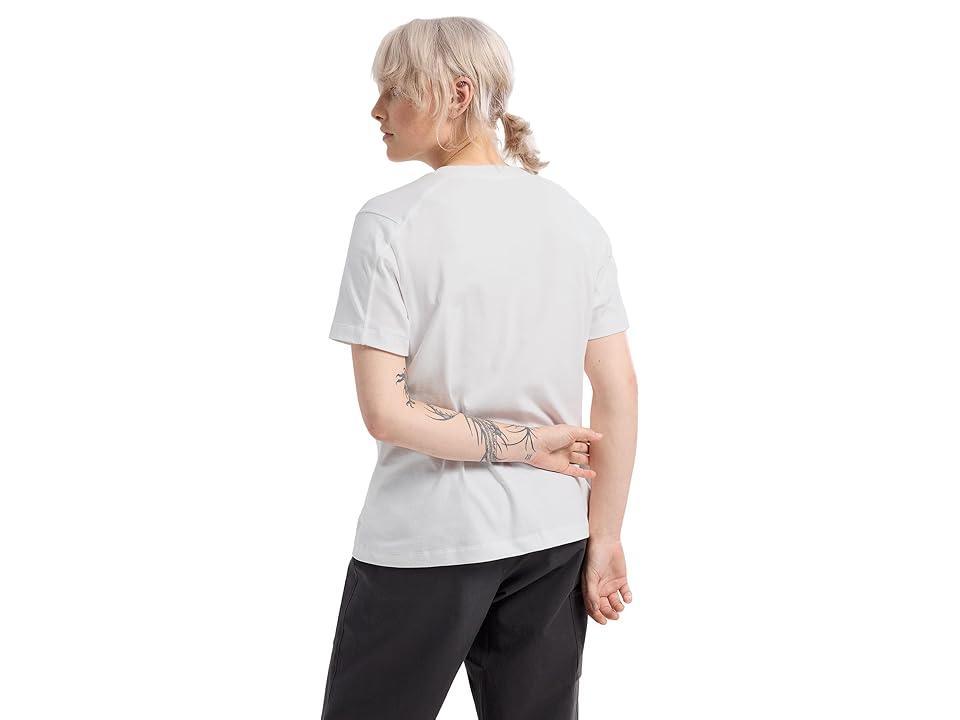 Arc'teryx Kragg Cotton Little Bird Crew Short Sleeve (White Light Women's Clothing Product Image