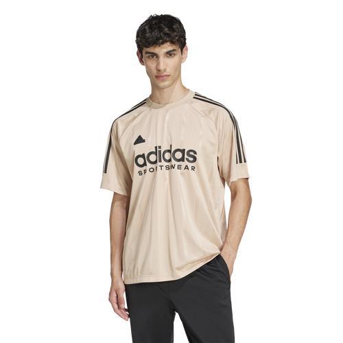 adidas Mens adidas Tiro NTPK T-Shirt - Mens Dark Green/White Product Image