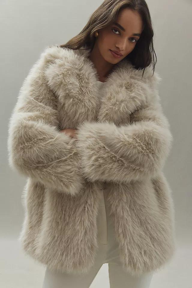 Walter Baker Marissa Faux Fur Coat Product Image