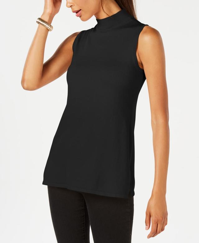 Jm Collection Womens Sleeveless Mock-Turtleneck Sweater, Created for Macys Product Image