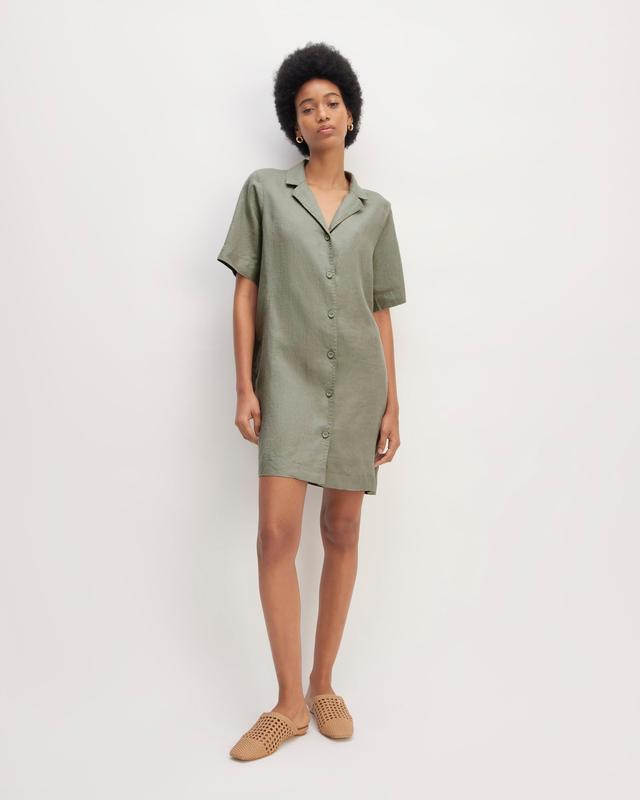 The Linen Shirt Dress Product Image