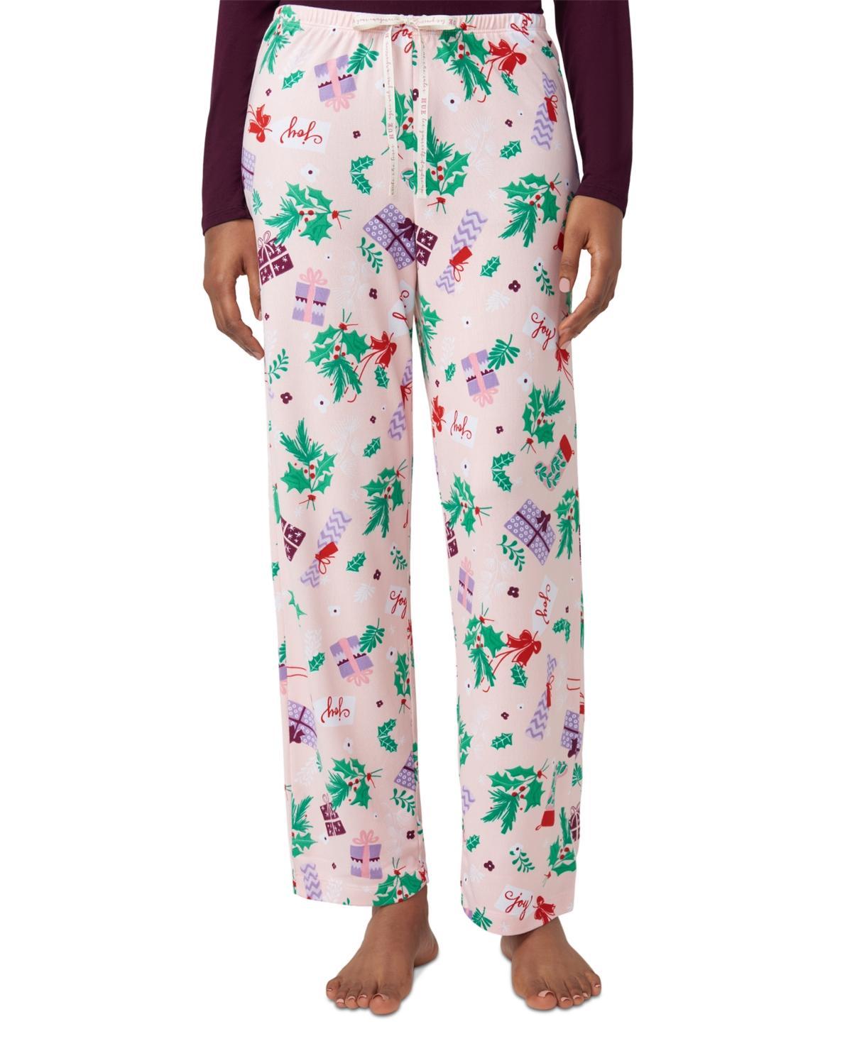 Hue Womens Comforts And Joy Mid-Rise Pajama Pants Product Image