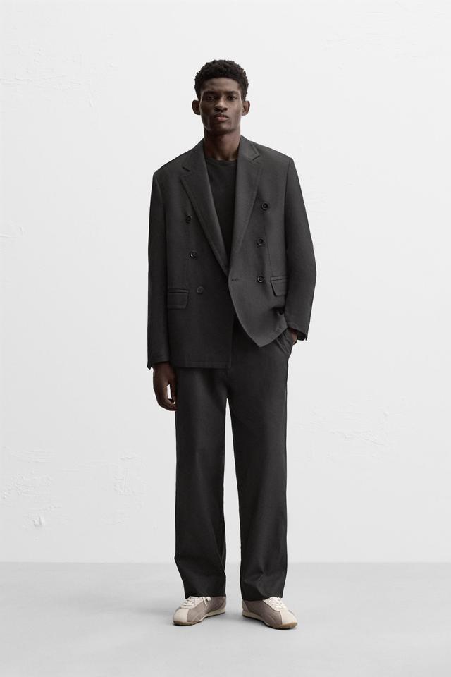 BUTTONED SUIT PANTS Product Image