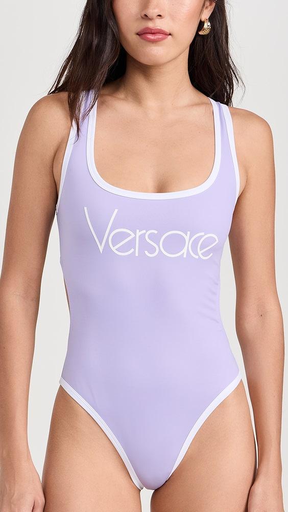 Versace 80's Print Swim One-Piece | Shopbop Product Image