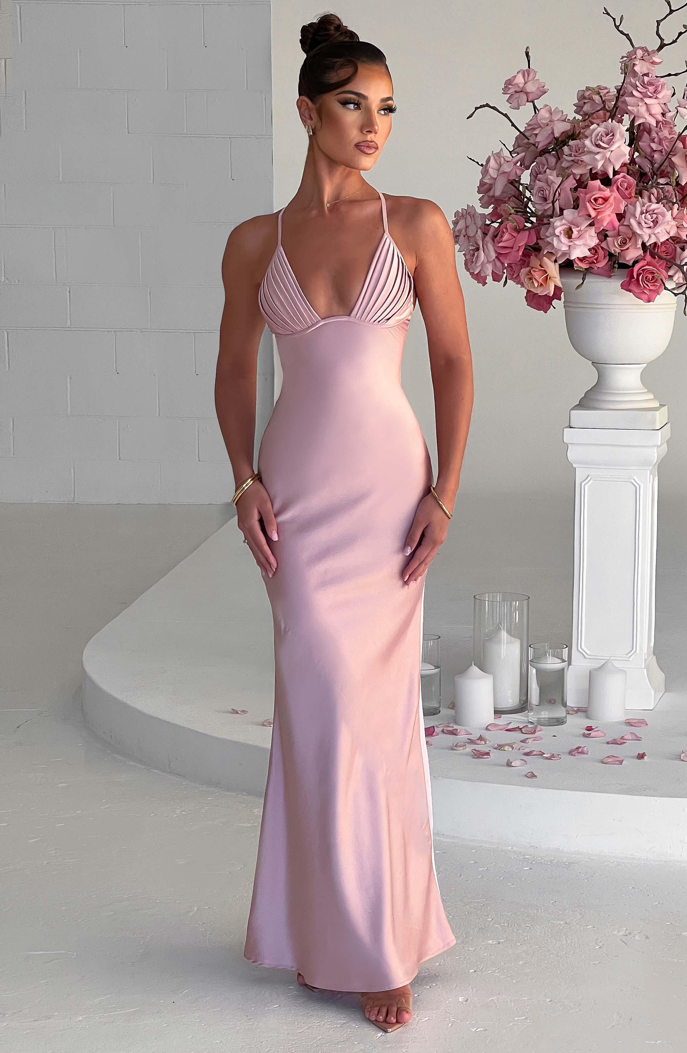 Miriam Maxi Dress - Blush Product Image