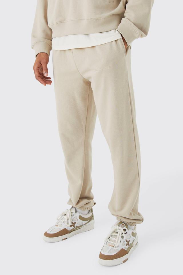 Regular Fit Loopback Sweatpants | boohooMAN USA Product Image