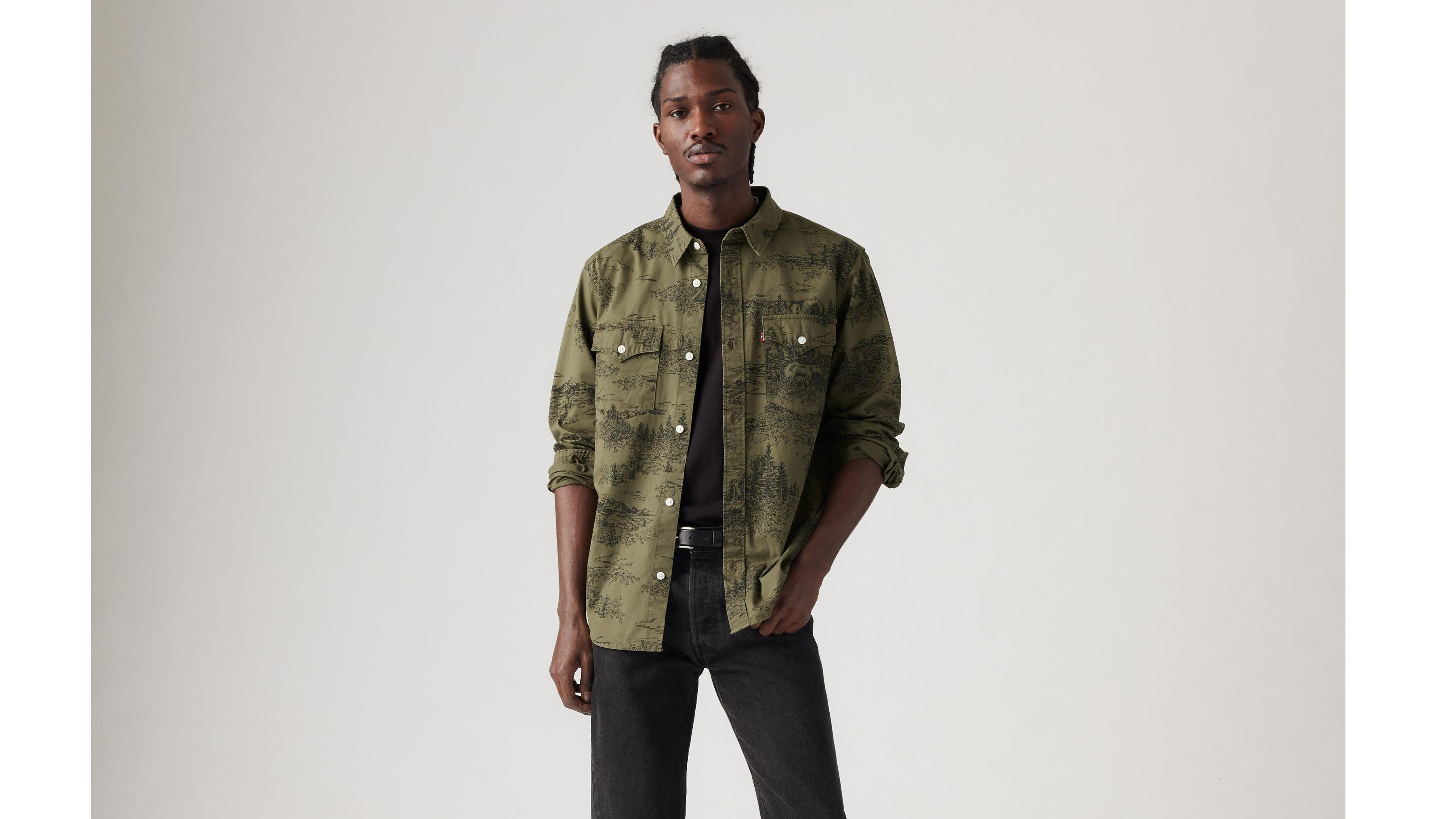 Relaxed Fit Western Shirt Product Image