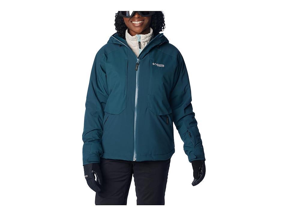 Columbia Highland Summit Jacket (Night Wave) Women's Clothing Product Image