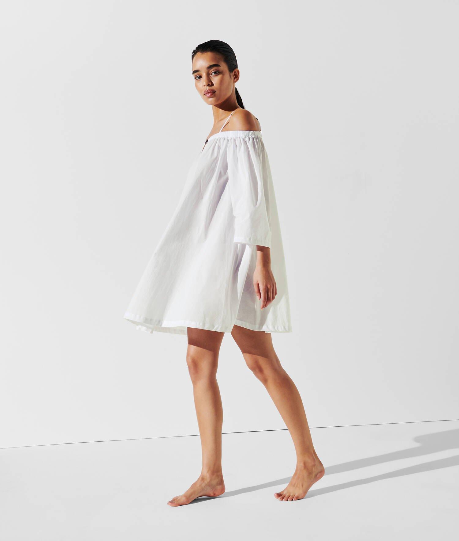 K/SIGNATURE OFF-SHOULDER BEACH DRESS Product Image