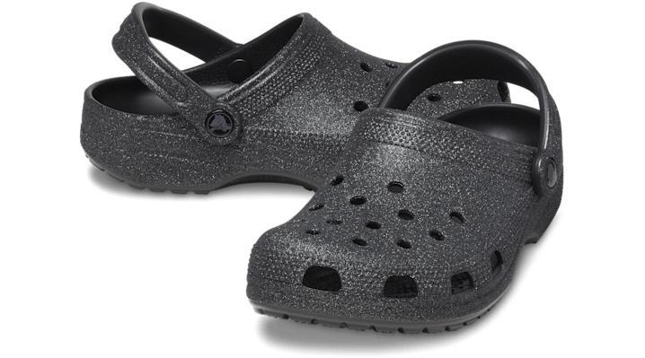 Crocs Womens Classic Glitter Clogs Product Image