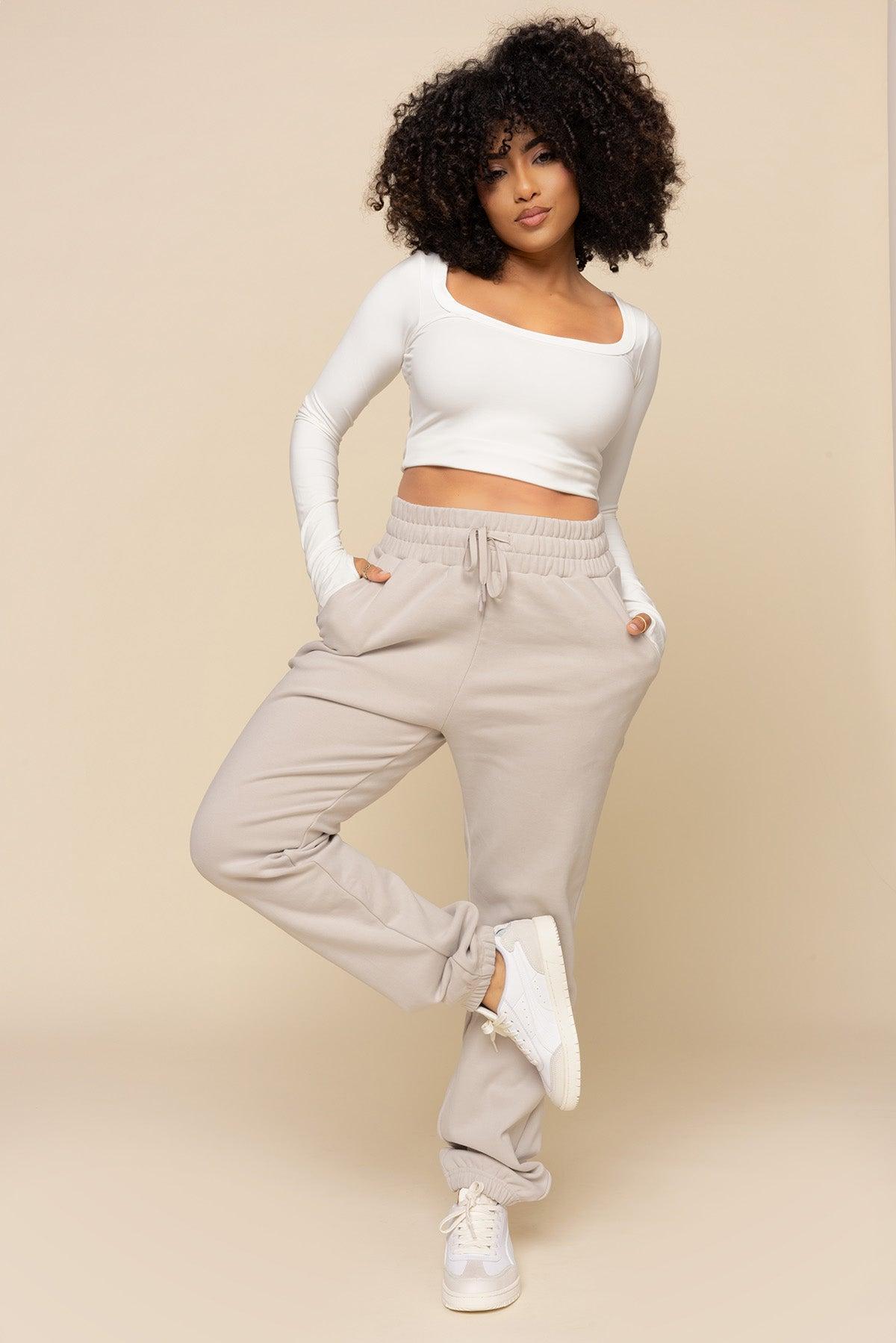 Ooey Gooey Sweatpant - Silver Birch Product Image