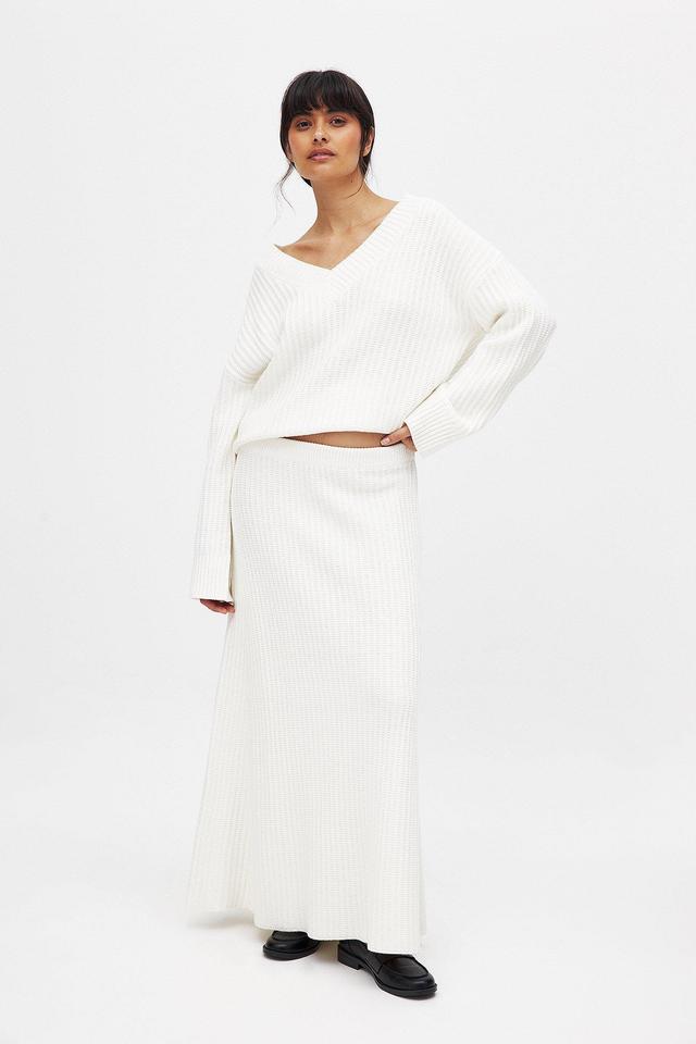 Knitted Maxi Skirt Product Image