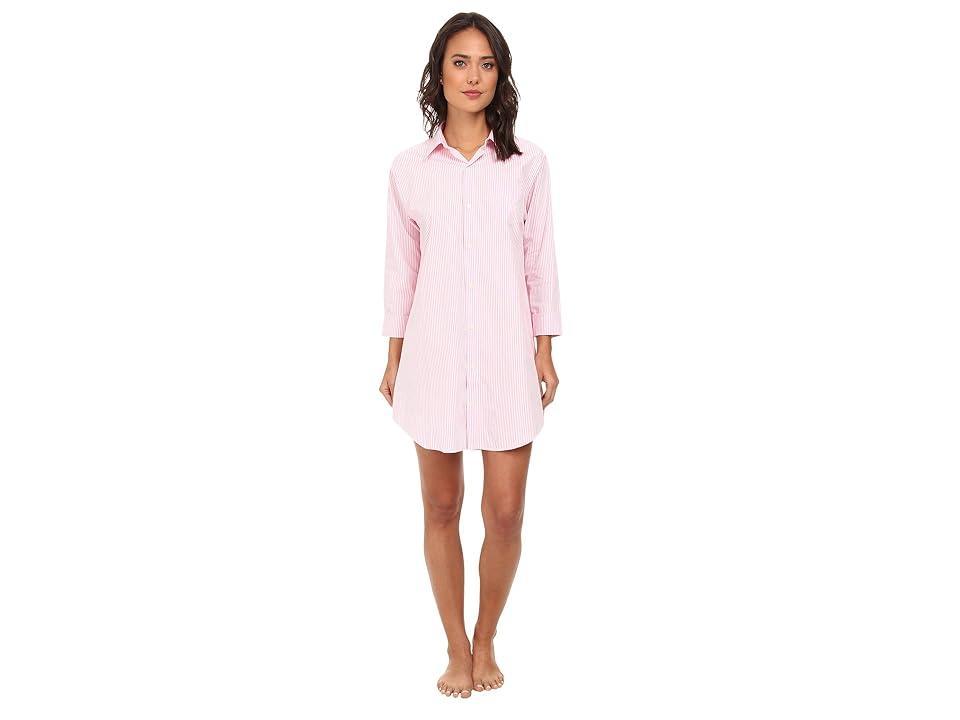 Lauren Ralph Lauren Cotton Poplin Sleep Shirt Product Image