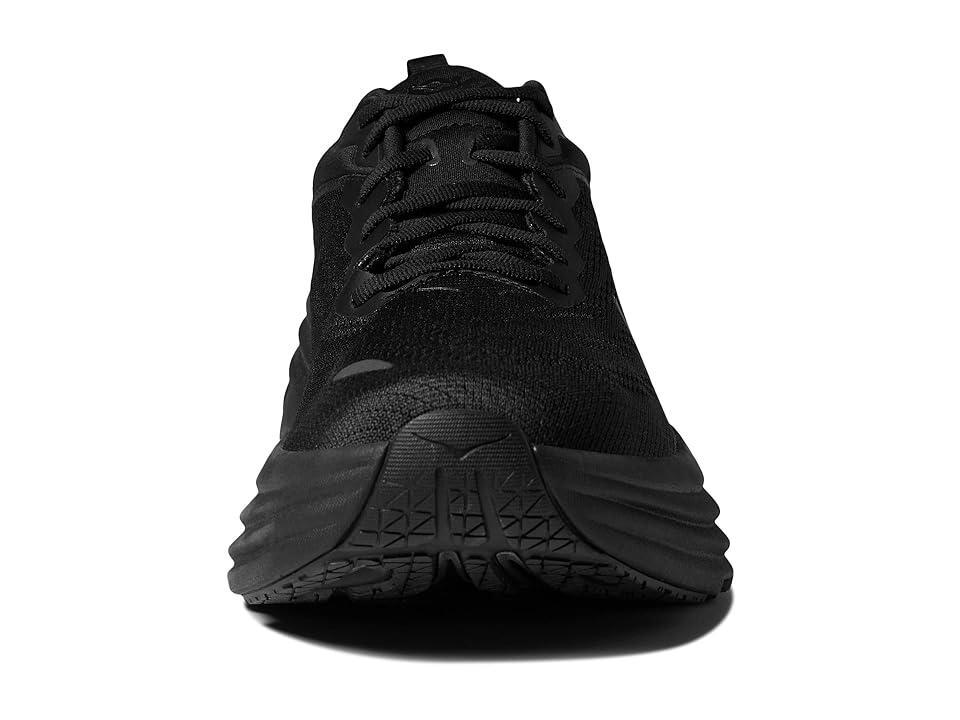 HOKA Mens HOKA Bondi 8 - Mens Shoes Black/Black Product Image